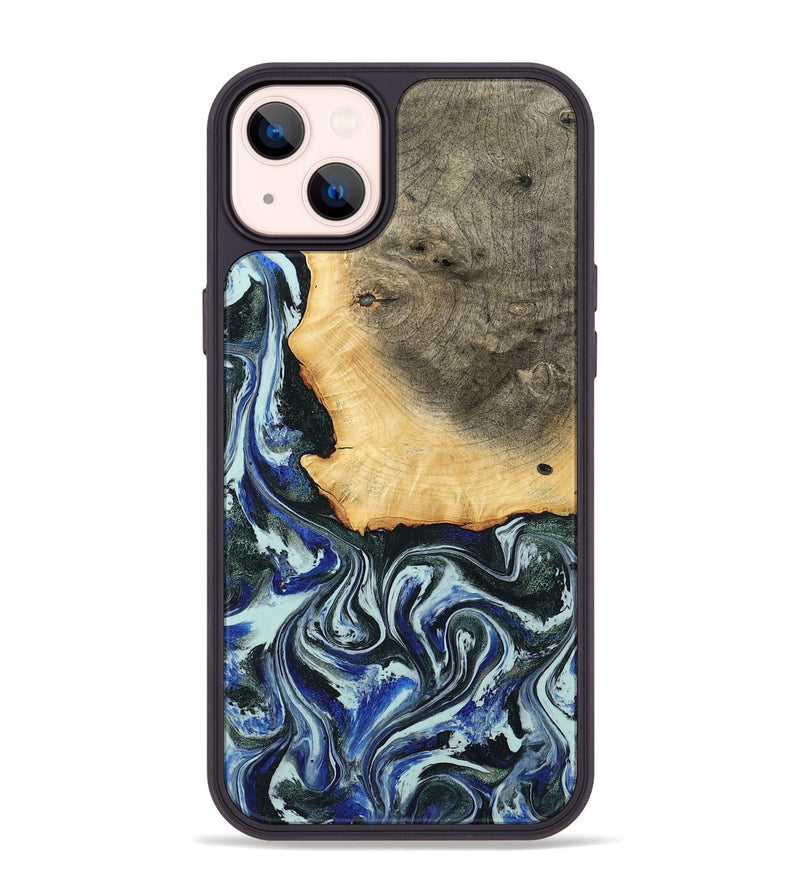 iPhone 14 Plus Wood Phone Case - Elodie (Green, 791413)