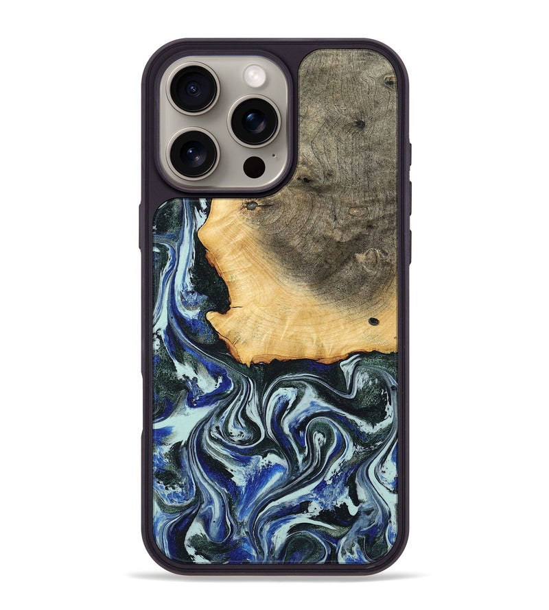 iPhone 16 Pro Max Wood Phone Case - Elodie (Green, 791413)