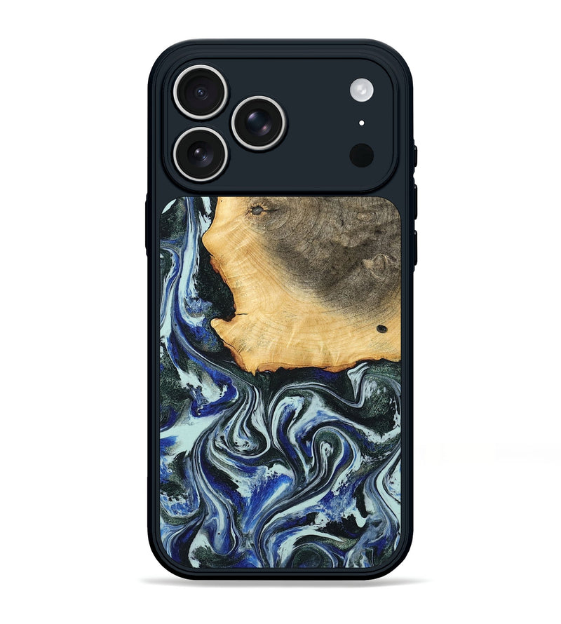 iPhone 17 Pro Max Wood Phone Case - Elodie (Green, 791413)