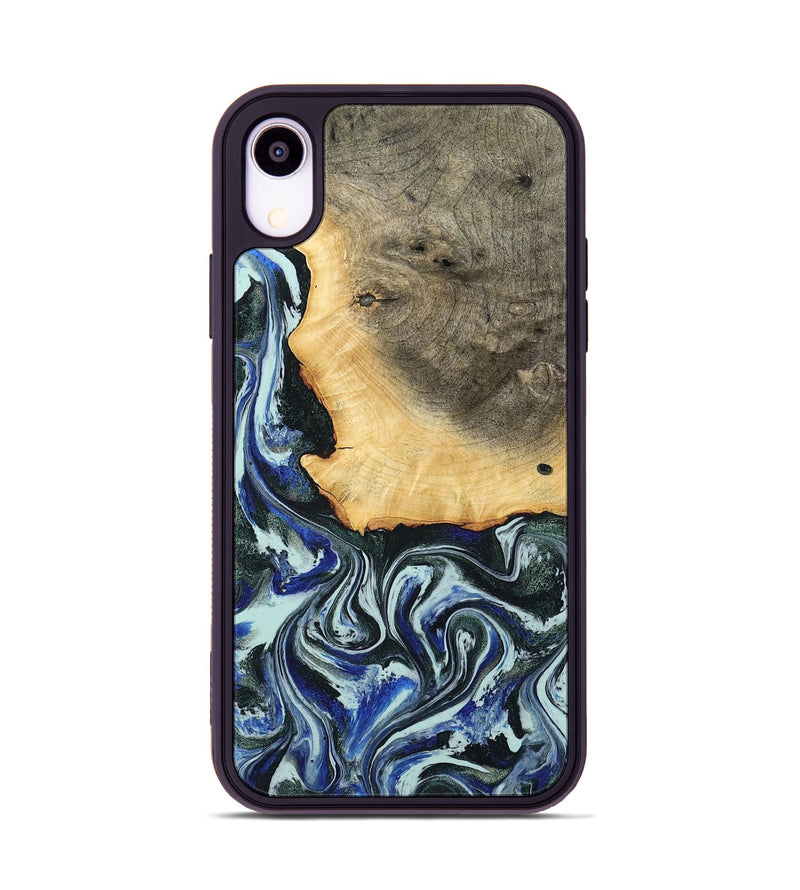 iPhone Xr Wood Phone Case - Elodie (Green, 791413)