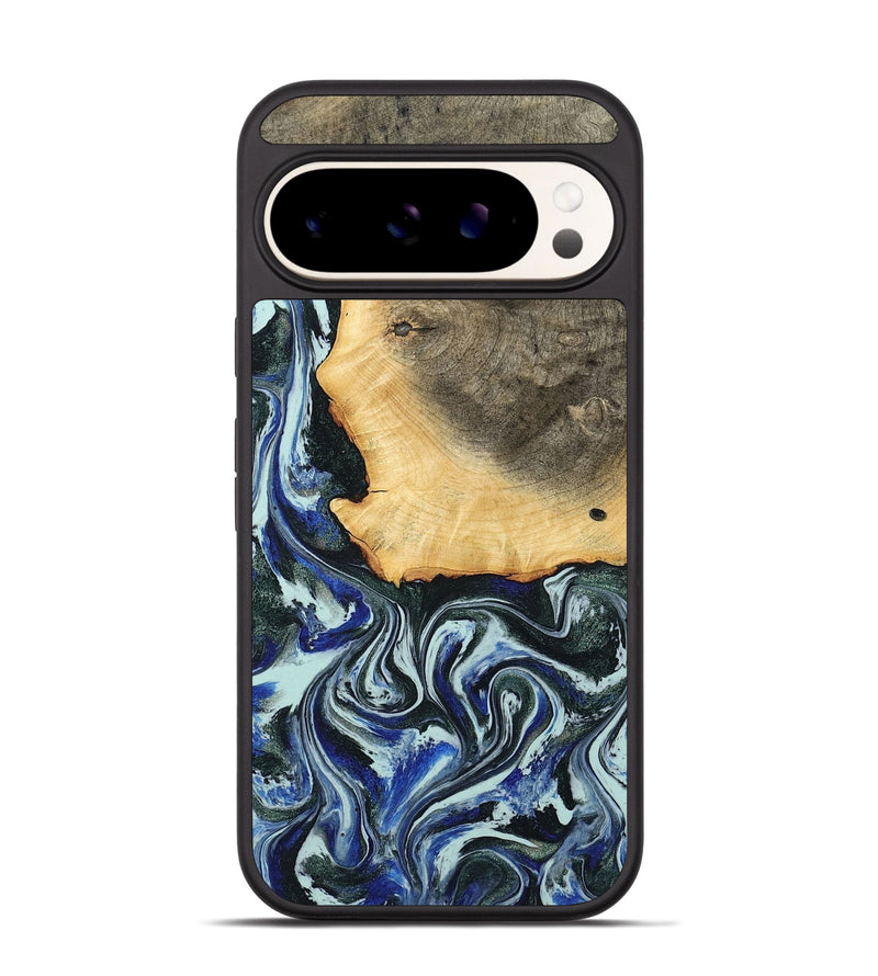 Pixel 9 Pro Wood Phone Case - Elodie (Green, 791413)