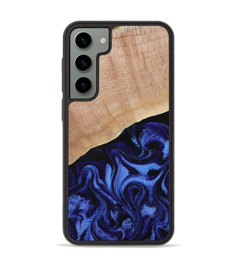 Galaxy S23 Plus Wood Phone Case - Joana (Blue, 791414)