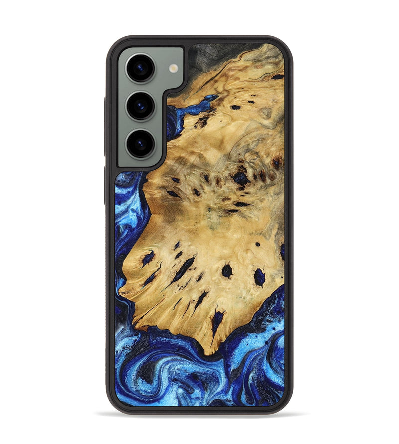 Galaxy S23 Plus Wood Phone Case - Marci (Blue, 791415)