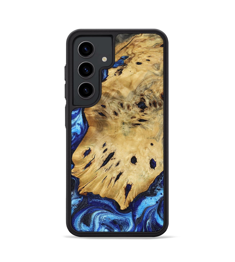 Galaxy S24 Wood Phone Case - Marci (Blue, 791415)