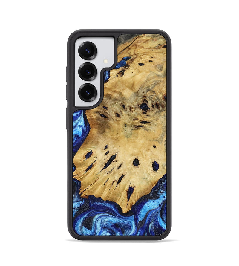 Galaxy S25 Wood Phone Case - Marci (Blue, 791415)