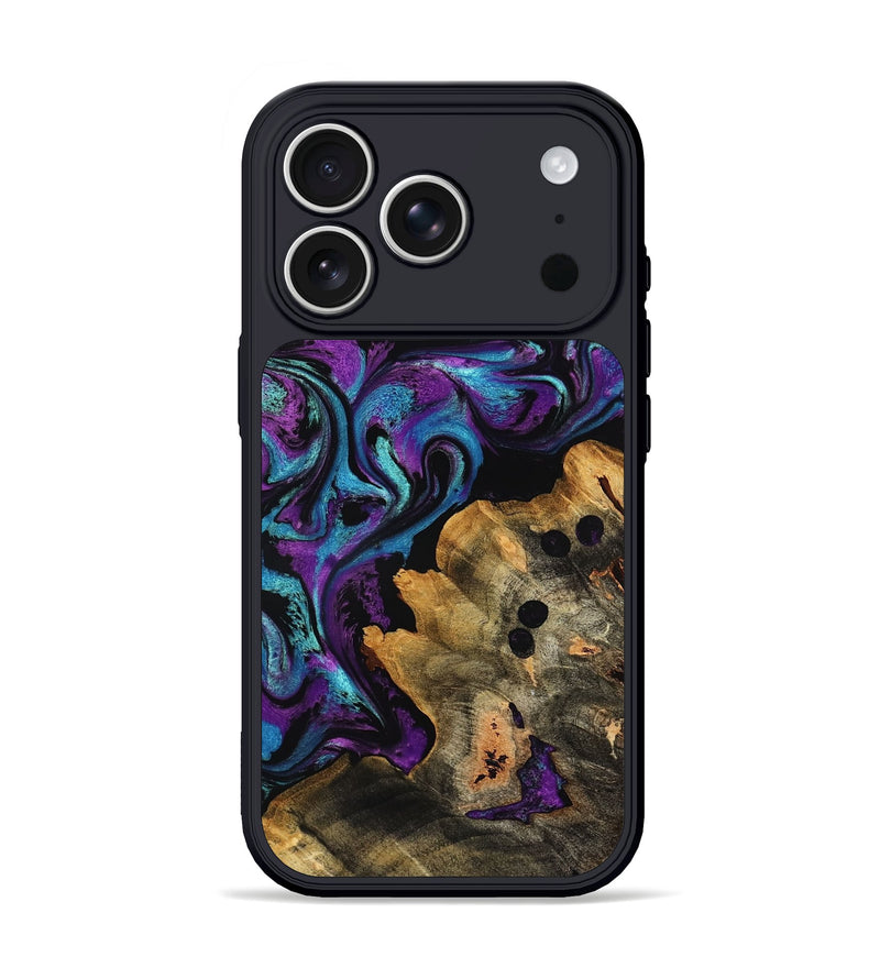 iPhone 17 Pro Wood Phone Case - Rex (Ombre, 791429)