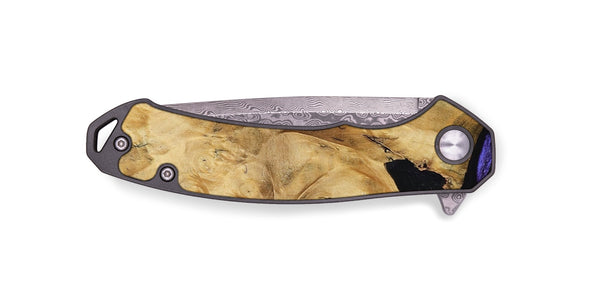 EDC Wood Pocket Knife - Elena (Purple, 791433)