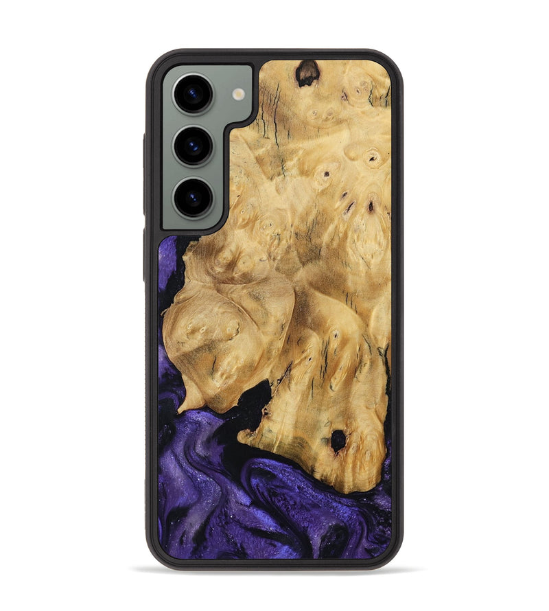 Galaxy S23 Plus Wood Phone Case - Elena (Purple, 791433)