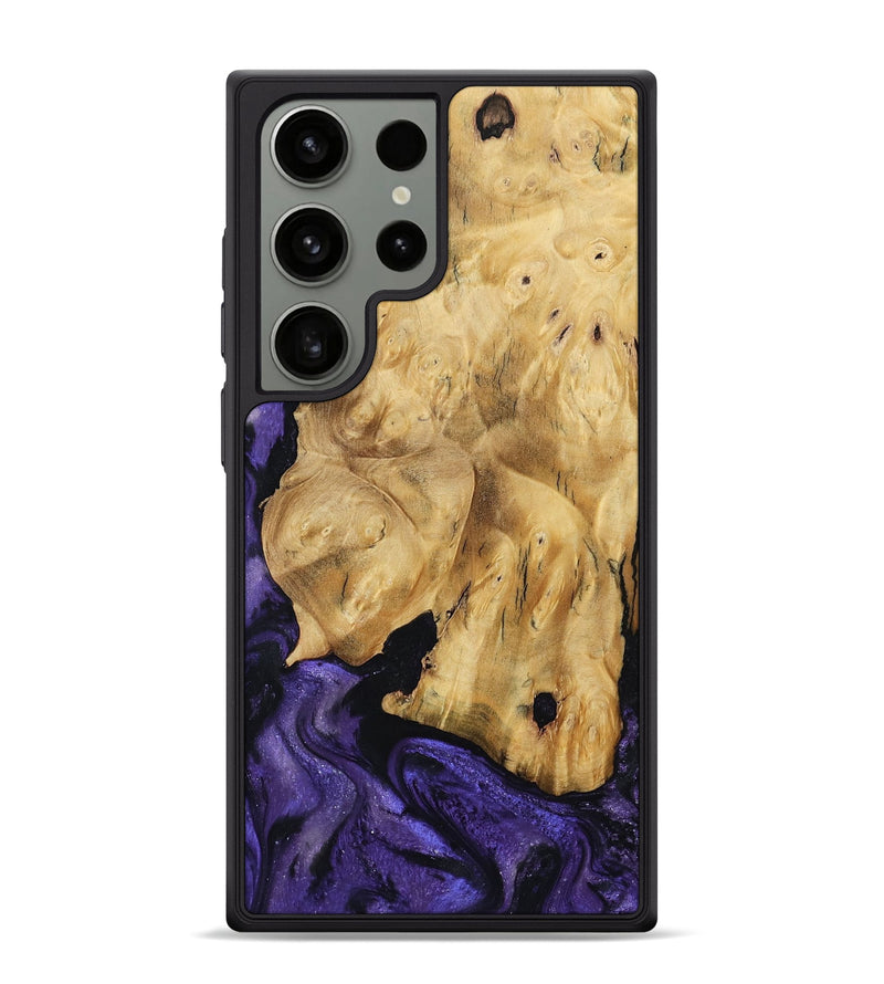 Galaxy S24 Ultra Wood Phone Case - Elena (Purple, 791433)