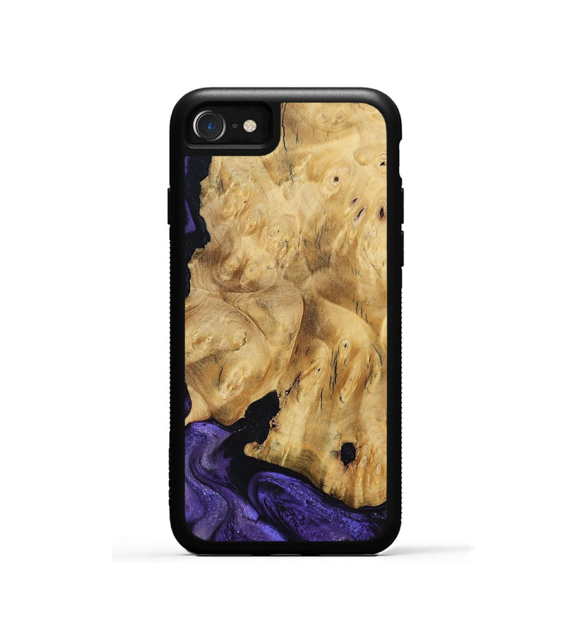 iPhone SE Wood Phone Case - Elena (Purple, 791433)