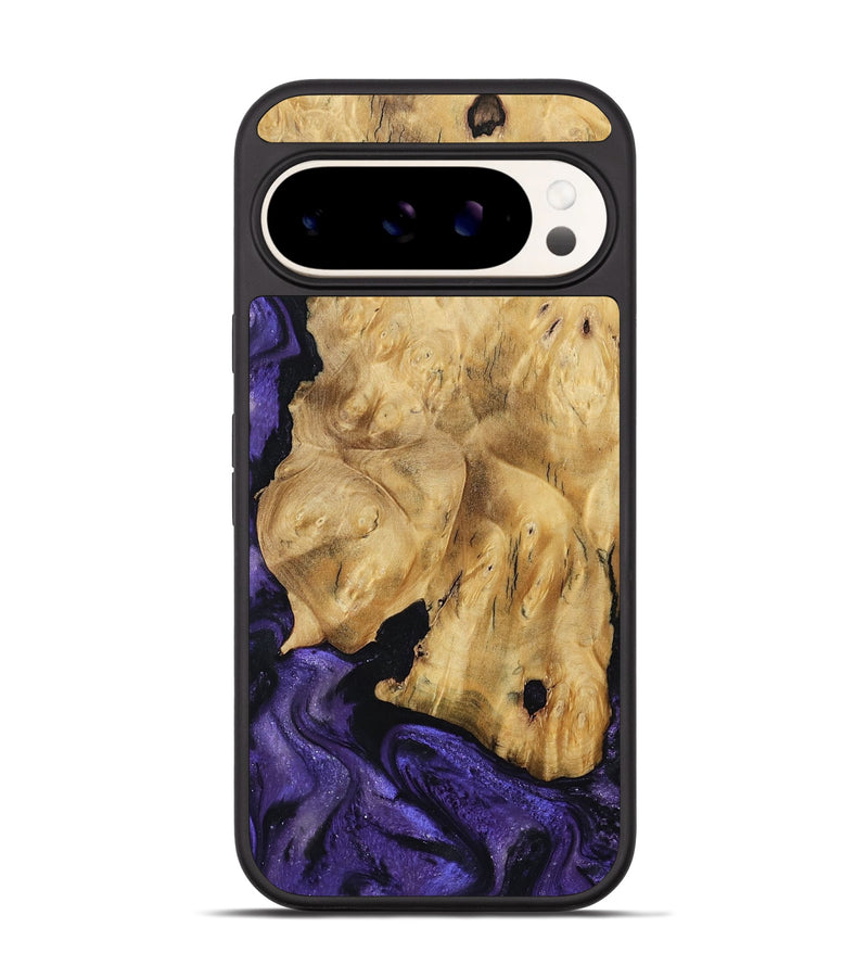 Pixel 9 Pro Wood Phone Case - Elena (Purple, 791433)