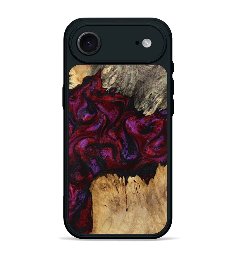 iPhone 17 Air Wood Phone Case - Wilmer (Red, 791437)