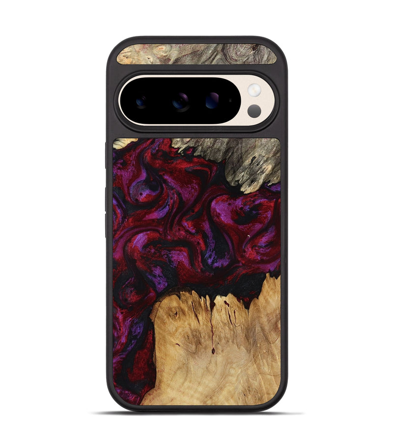 Pixel 10 Wood Phone Case - Wilmer (Red, 791437)