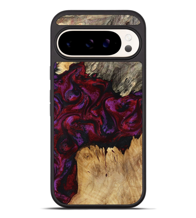 Pixel 10 Pro XL Wood Phone Case - Wilmer (Red, 791437)