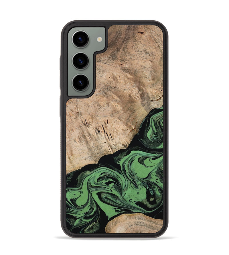 Galaxy S23 Plus Wood Phone Case - Keisha (Green, 791443)