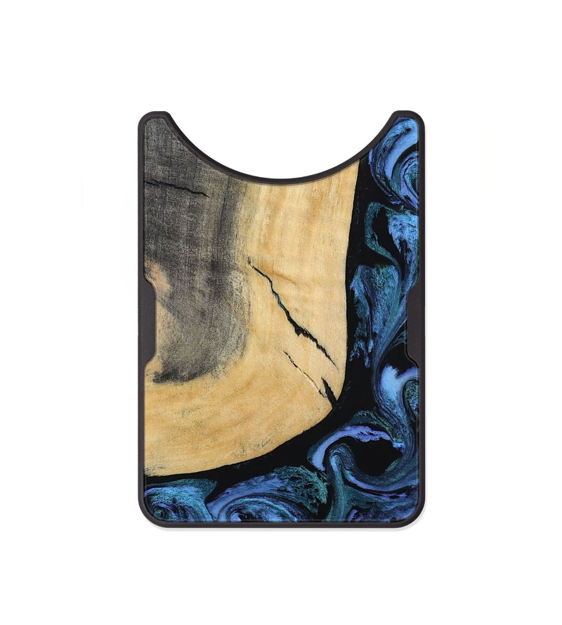 Alloy Wood Wallet - Taryn (Blue, 791476)