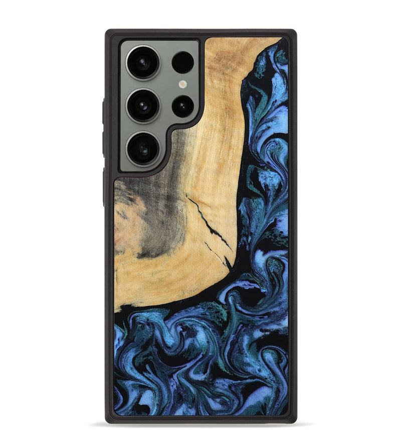 Galaxy S23 Ultra Wood Phone Case - Taryn (Blue, 791476)