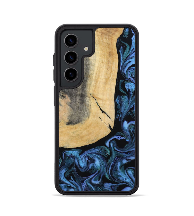 Galaxy S24 Wood Phone Case - Taryn (Blue, 791476)