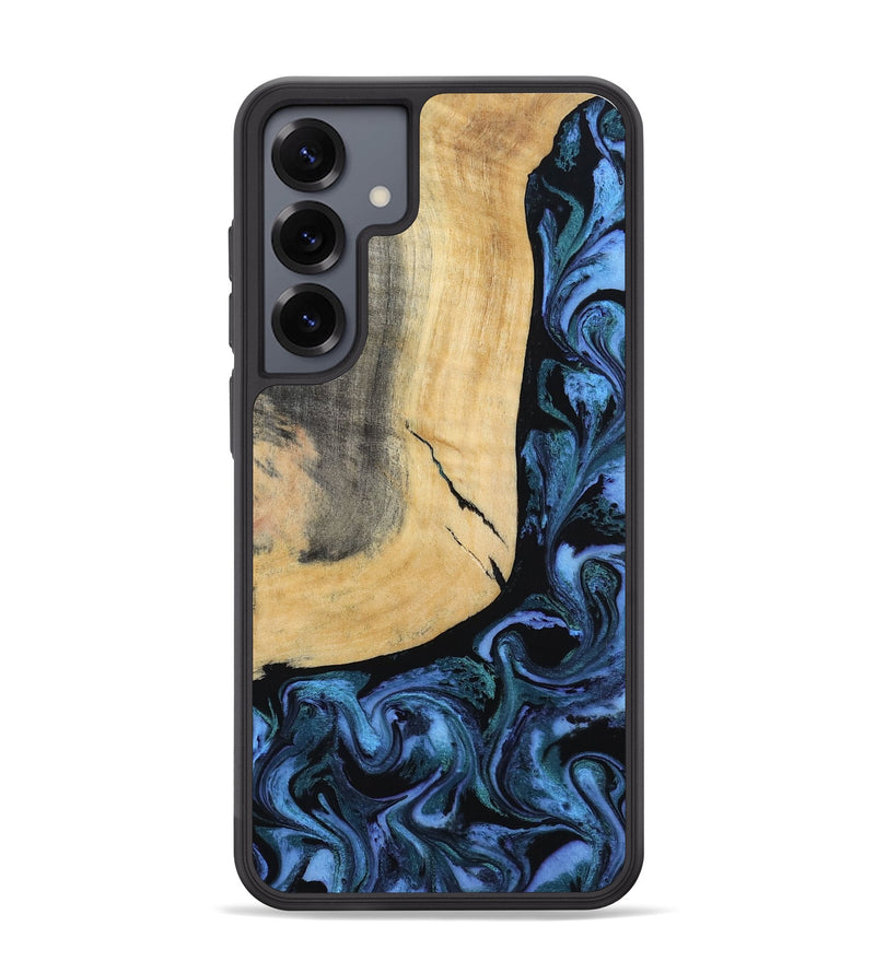 Galaxy S25 Plus Wood Phone Case - Taryn (Blue, 791476)