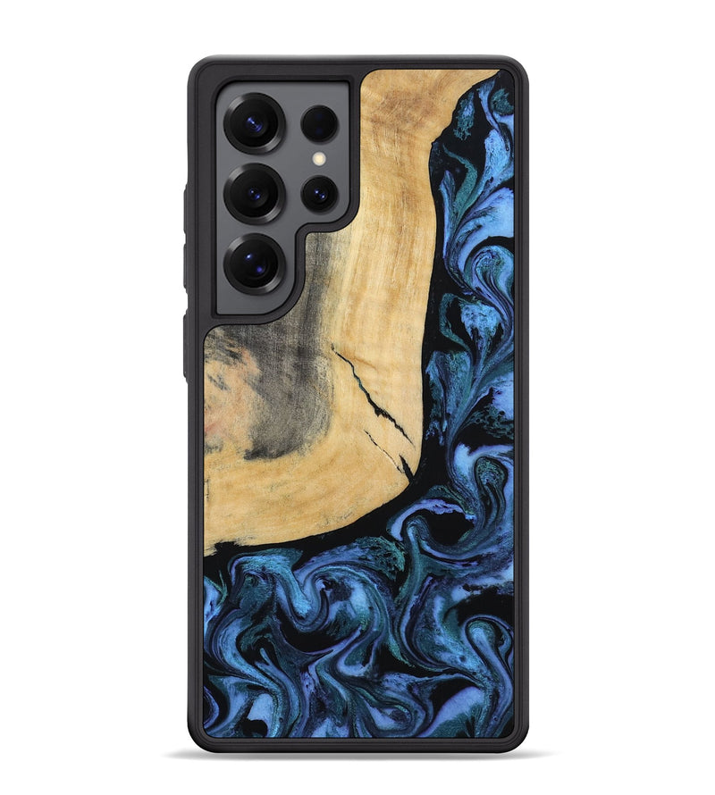Galaxy S25 Ultra Wood Phone Case - Taryn (Blue, 791476)