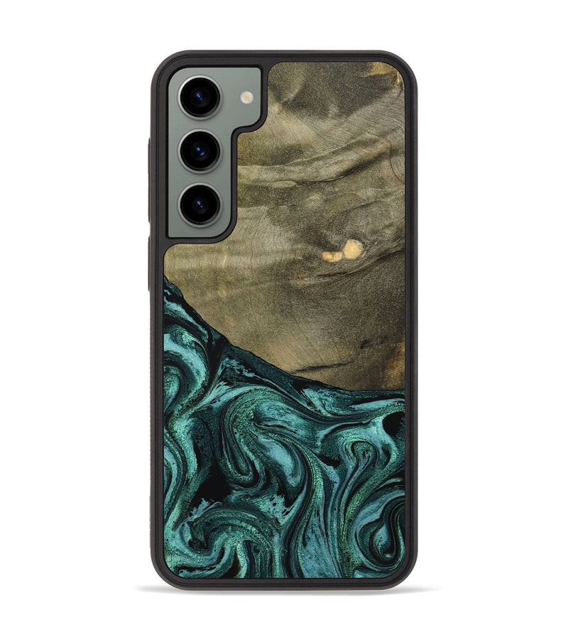 Galaxy S23 Plus Wood Phone Case - Sanai (Green, 791479)