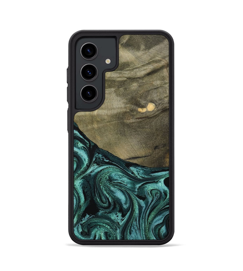 Galaxy S24 Wood Phone Case - Sanai (Green, 791479)