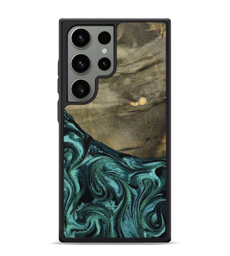 Galaxy S24 Ultra Wood Phone Case - Sanai (Green, 791479)