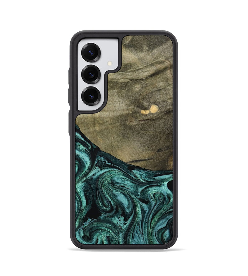 Galaxy S25 Wood Phone Case - Sanai (Green, 791479)