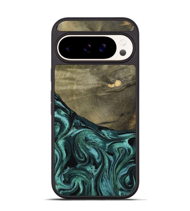 Pixel 9 Wood Phone Case - Sanai (Green, 791479)