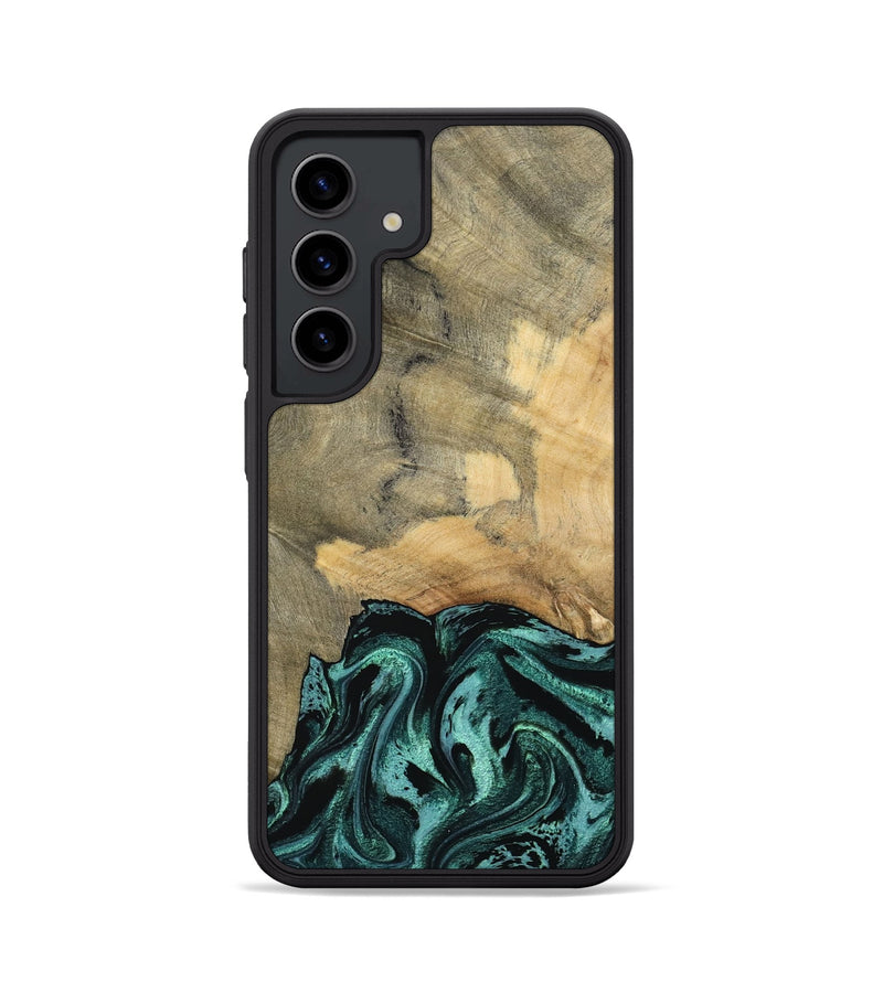 Galaxy S24 Wood Phone Case - Hendrix (Green, 791480)