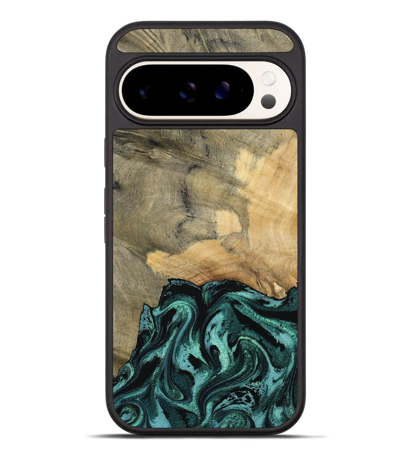 Pixel 9 Pro XL Wood Phone Case - Hendrix (Green, 791480)