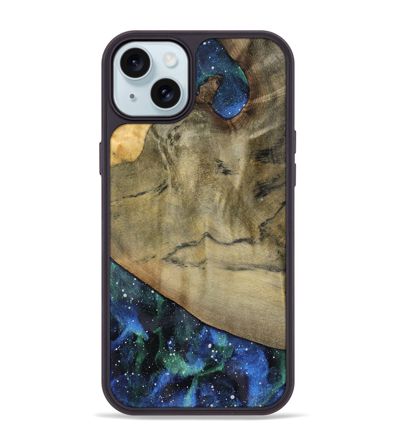 iPhone 15 Plus Wood Phone Case - Kelvin (Cosmos, 791526)