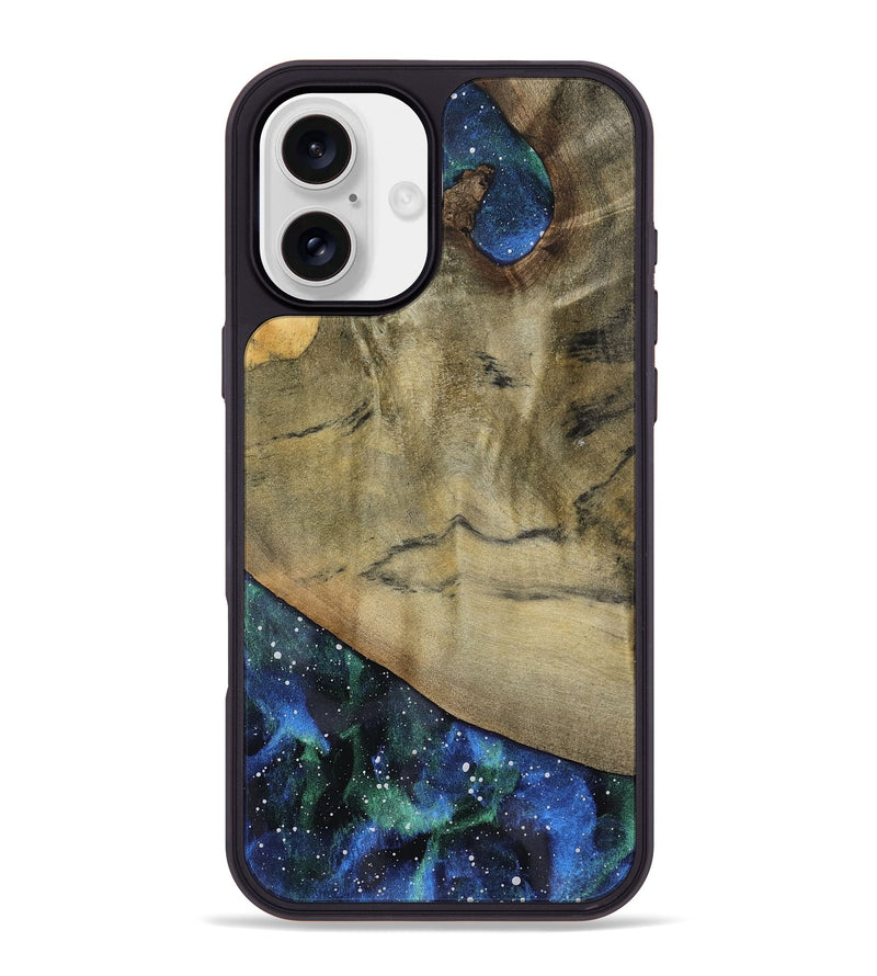 iPhone 16 Plus Wood Phone Case - Kelvin (Cosmos, 791526)