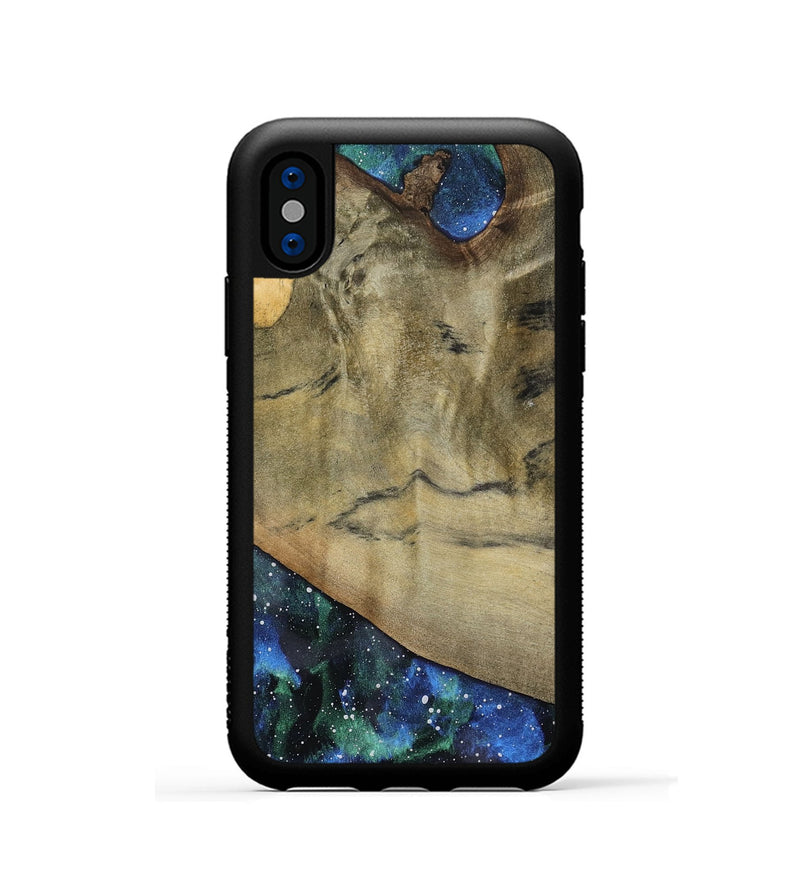 iPhone Xs Wood Phone Case - Kelvin (Cosmos, 791526)