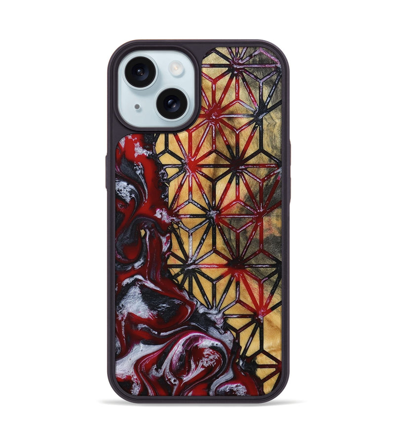 iPhone 15 Wood Phone Case - Susie (Pattern, 791594)