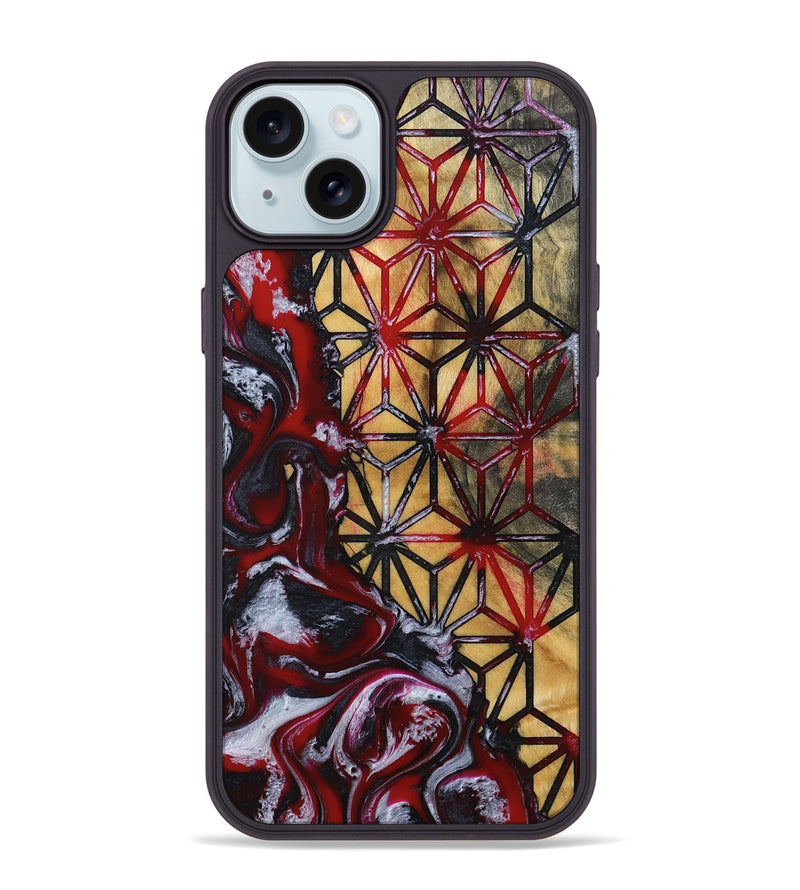 iPhone 15 Plus Wood Phone Case - Susie (Pattern, 791594)