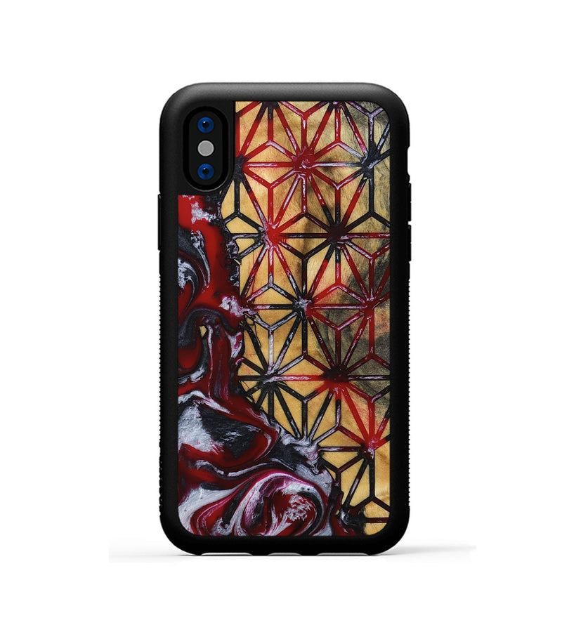iPhone Xs Wood Phone Case - Susie (Pattern, 791594)