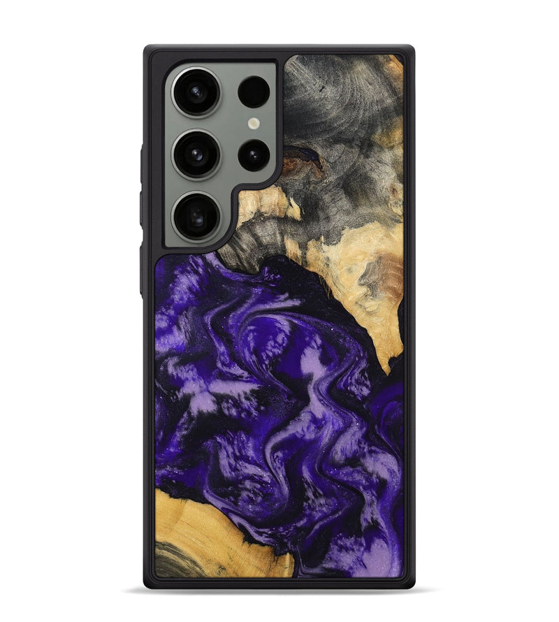 Galaxy S24 Ultra Wood Phone Case - Ryne (Purple, 791604)