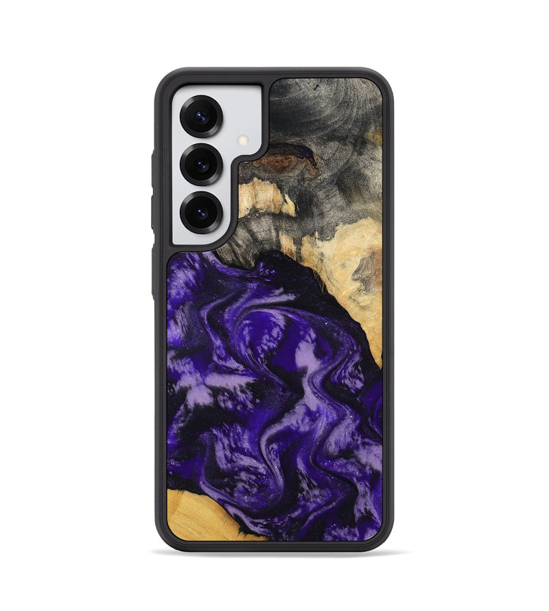 Galaxy S25 Wood Phone Case - Ryne (Purple, 791604)