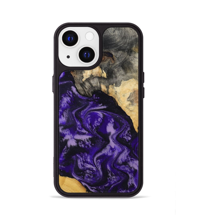 iPhone 13 Wood Phone Case - Ryne (Purple, 791604)