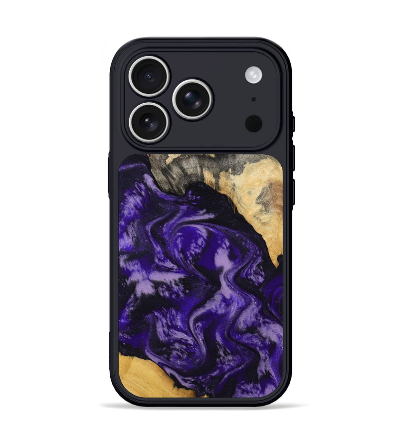 iPhone 17 Pro Wood Phone Case - Ryne (Purple, 791604)