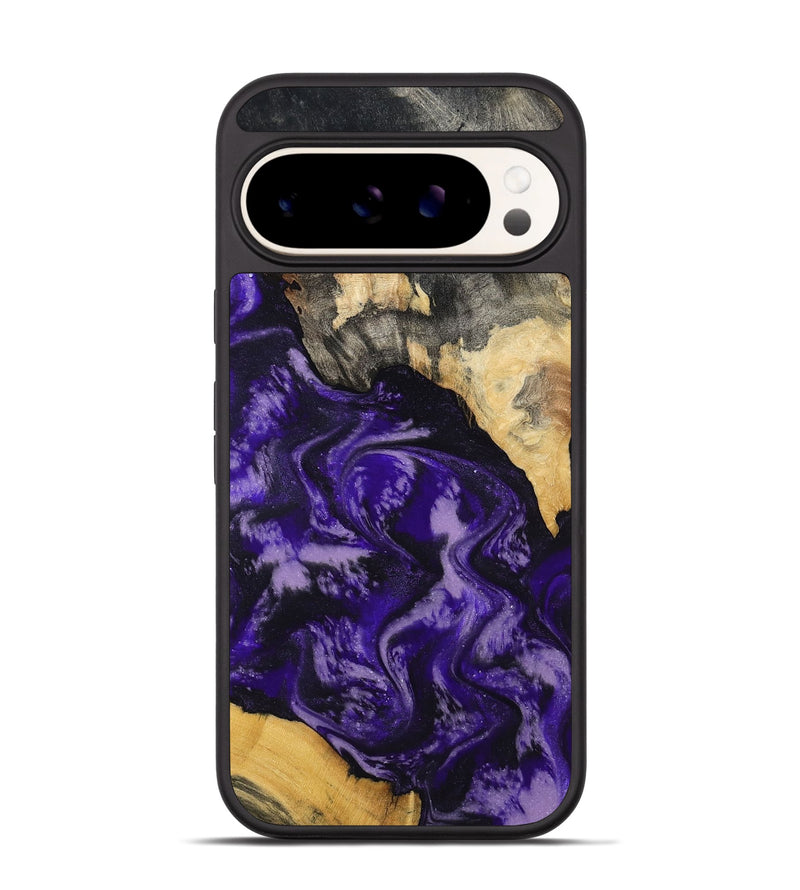 Pixel 9 Wood Phone Case - Ryne (Purple, 791604)