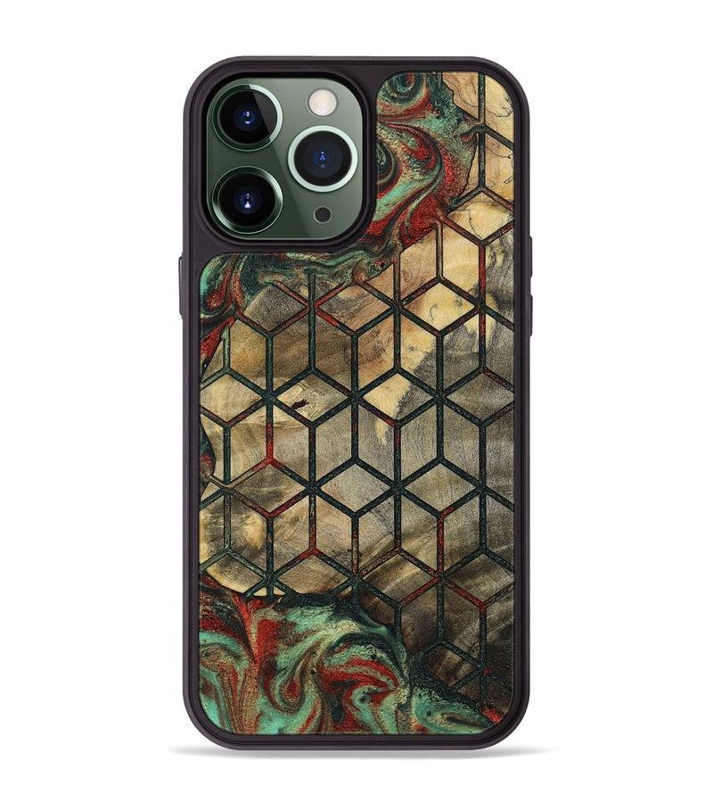 iPhone 13 Pro Max Wood Phone Case - Josette (Pattern, 791626)