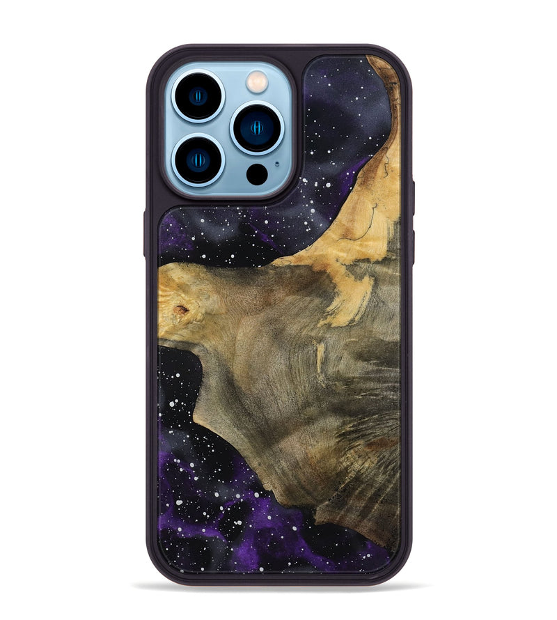 iPhone 14 Pro Max Wood Phone Case - Kari (Cosmos, 791651)