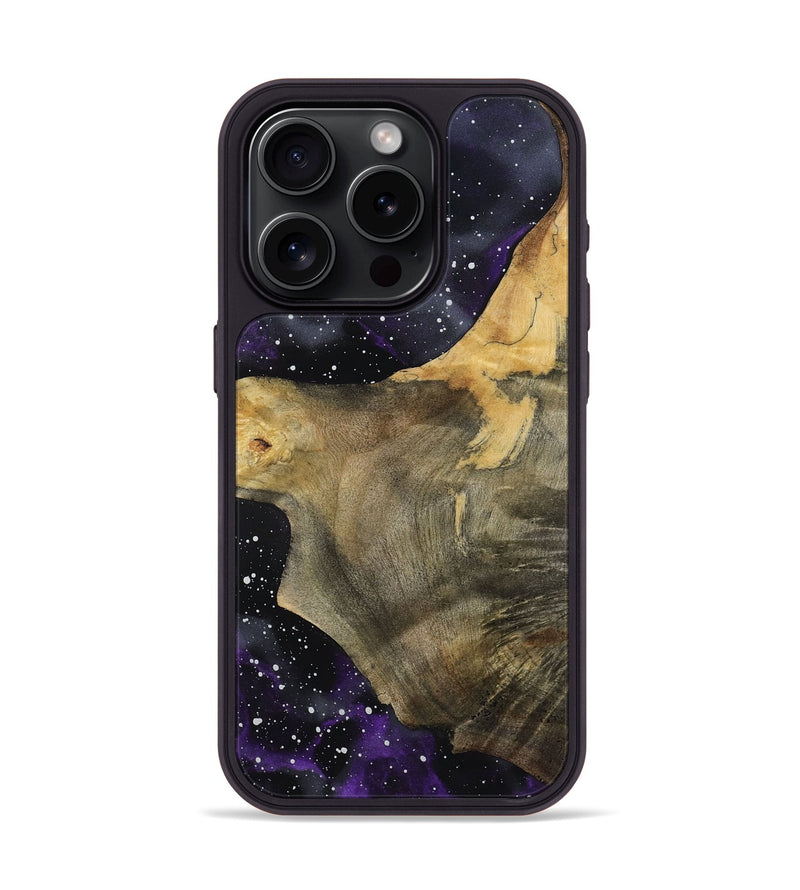 iPhone 15 Pro Wood Phone Case - Kari (Cosmos, 791651)