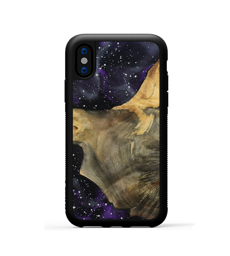 iPhone Xs Wood Phone Case - Kari (Cosmos, 791651)