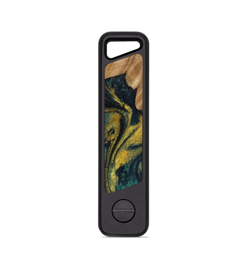 EDC ResinArt KeyHolder - Lance (Teal & Gold, 791728)