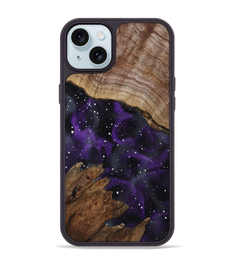 iPhone 15 Plus Wood Phone Case - Nallely (Cosmos, 791732)
