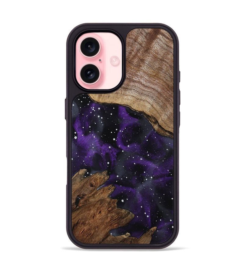 iPhone 16 Wood Phone Case - Nallely (Cosmos, 791732)