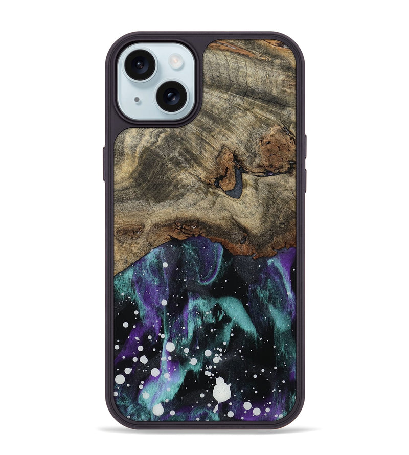 iPhone 15 Plus Wood Phone Case - Regina (Cosmos, 791740)
